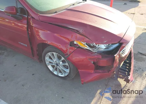 2019 Ford Fusion Hybrid Se z USA, uszkodzony, nr VIN 3FA6P0LU0KR210871